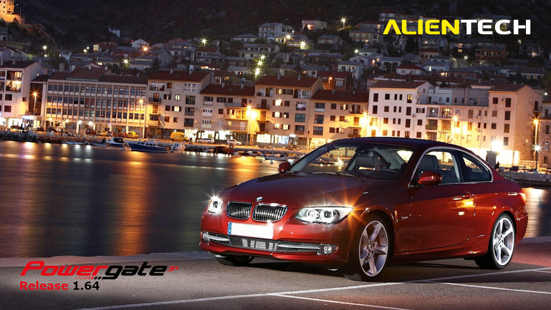 BMW E-SERIES AND MINI IN OBD WITH POWERGATE3+ BMW E-SERIES AND MINI IN OBD WITH POWERGATE3+