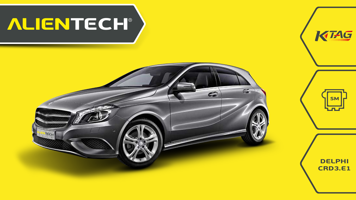 Mercedes A-Class (W176) A180 1.5L CDI 109PS SID310 - Alientech News & Blog